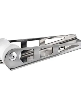 Small Boat Bow Pulley Silver 205 x 45 x 53 mm unisex - Douglas Marine - FashionsVida