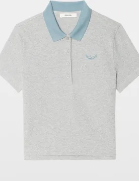 Zadig & Voltaire - Polo de mujer manga corta algodón - Zadig & Voltaire - FashionsVida