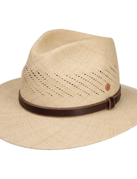 Piero Panama Straw Hat by - nature - Size: 61 cm - Mayser - FashionsVida