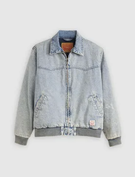 Levi'S Mens Sign Here Jacket Embarcadero Aviator Jkt - Blue - Size X-Large - Levis - FashionsVida