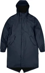 Veste longue imperméable et coupe-vent - Fishtail Parka W3 Navy - Taille XL