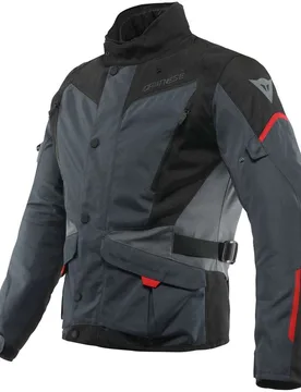 Giacca Moto TEMPEST 3 D-DRY Nero Lava Rosso taglia 56 - Dainese - FashionsVida