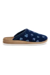 Pantofole blu con fantasia a quadrifogli 49 CT 38