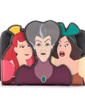 Disney: Villains Scene Evil Stepmother And Step Sisters Zip Around Wallet - Loungefly - FashionsVida