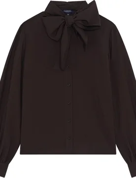 Caroll - Blusa de mujer con lazo - Caroll - FashionsVida