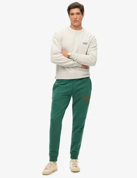 Superdry Herren Klassische Vintage Jogginghose mit Logo-grafik Grün - Größe: Xxl - 79.99 - FashionsVida