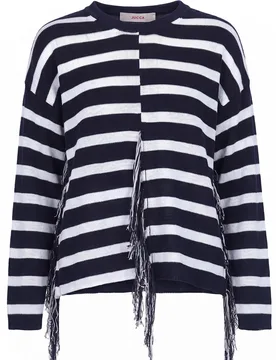 Maglia - 471732 - Blu/Bianco - Jucca - FashionsVida