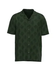 FYNCH-HATTON Hemd olive L Herren