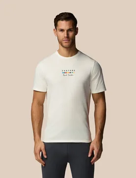 Men’s x Paul Smith Graphic Short Sleeve T Shirt - Off White OFF WHITE S male - Castore - FashionsVida