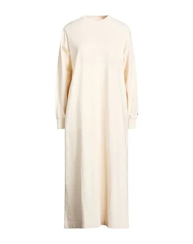 Midi-Kleid Damen Elfenbein 2 Damen - Snow Peak - FashionsVida