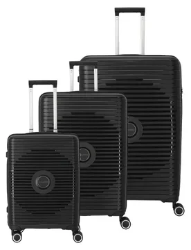 Valise à Roulettes Orbita 4w L/m/s Black One Size unisex - Travelite - FashionsVida