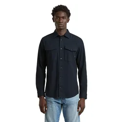 Camicia A Maniche Lunghe Marine Salute Gd M