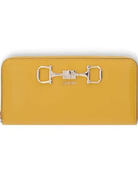 Portafoglio Janie SLG Large Zip Around Donna Amber in Materiale Sintetico con Cerniera - Guess - FashionsVida