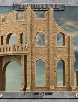 Gothic Battlefields: The Grand Vestibule - Sandstone (x1) - Battlefront Miniatures - FashionsVida