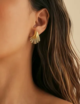 DASEIN New Classical Gothic Iced Out Zircon Wing Earrings INS 18k Gold Plated Hypoallergenic Stainless Steel Jewelry - Aliexpress - FashionsVida