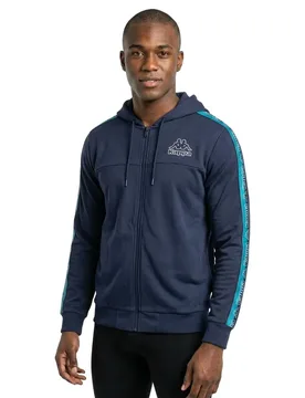Sweat à Demi-zip Gimelo Blue Marine / Blue Malibu / Blue S - Kappa - FashionsVida