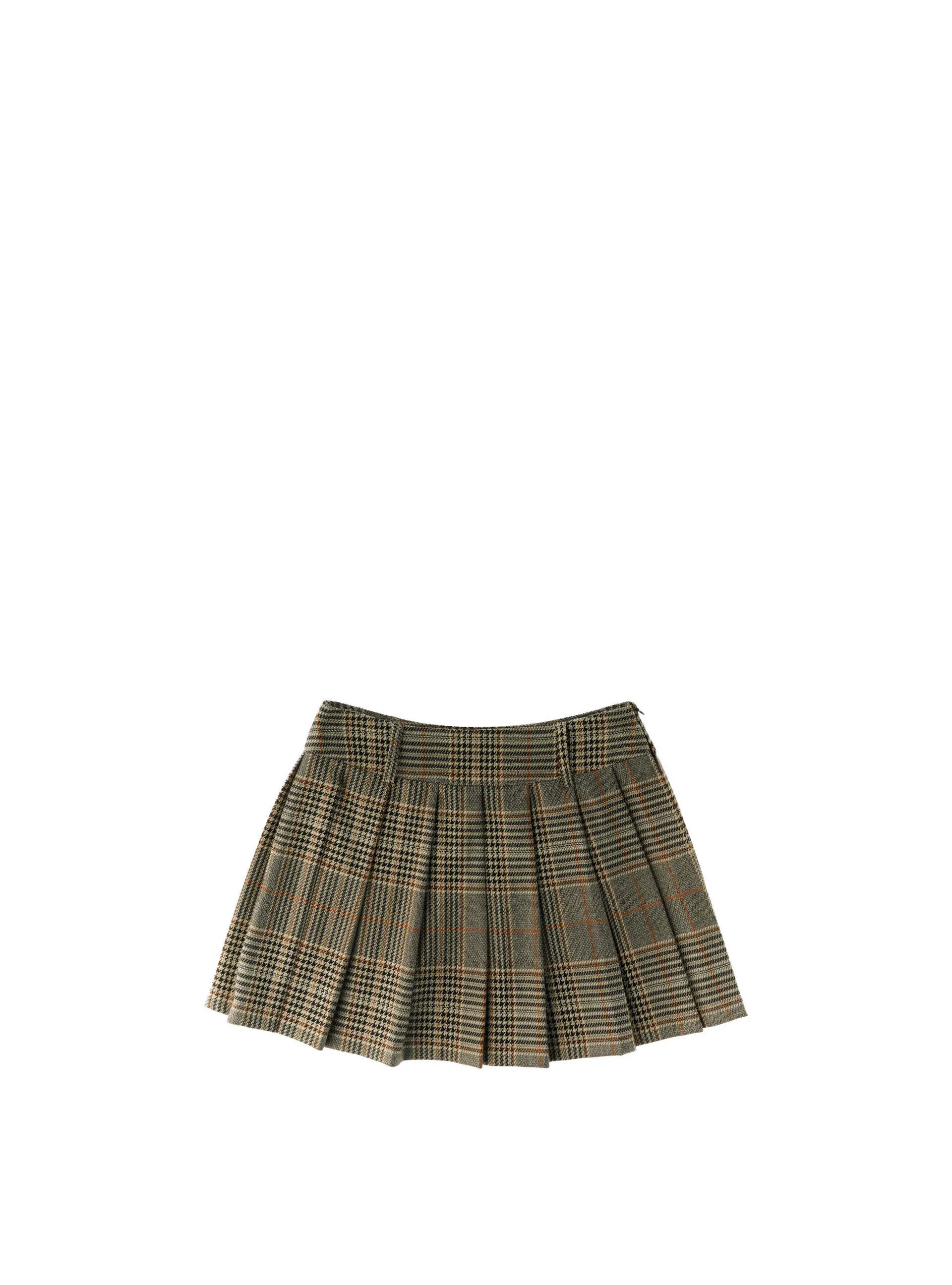 E.L.S.Y. Gonna a pieghe MARRONE 40 - E.L.S.Y. - FashionsVida