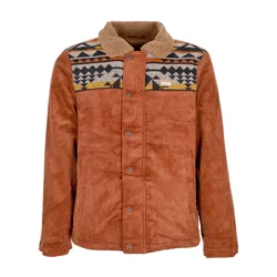 Giacca Workwear Uomo Trapas Jacket Red Brown