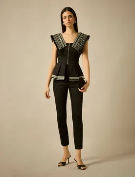 Sonia Peña - Pantalón tobillero - Sonia Peña - FashionsVida