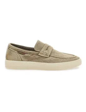 Mocassini Beige con tomaia in tela 20251034 45 - Wrangler - FashionsVida