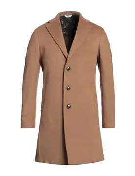 Abrigo Hombre Camel 54 Hombre - Alessandro Gilles - FashionsVida