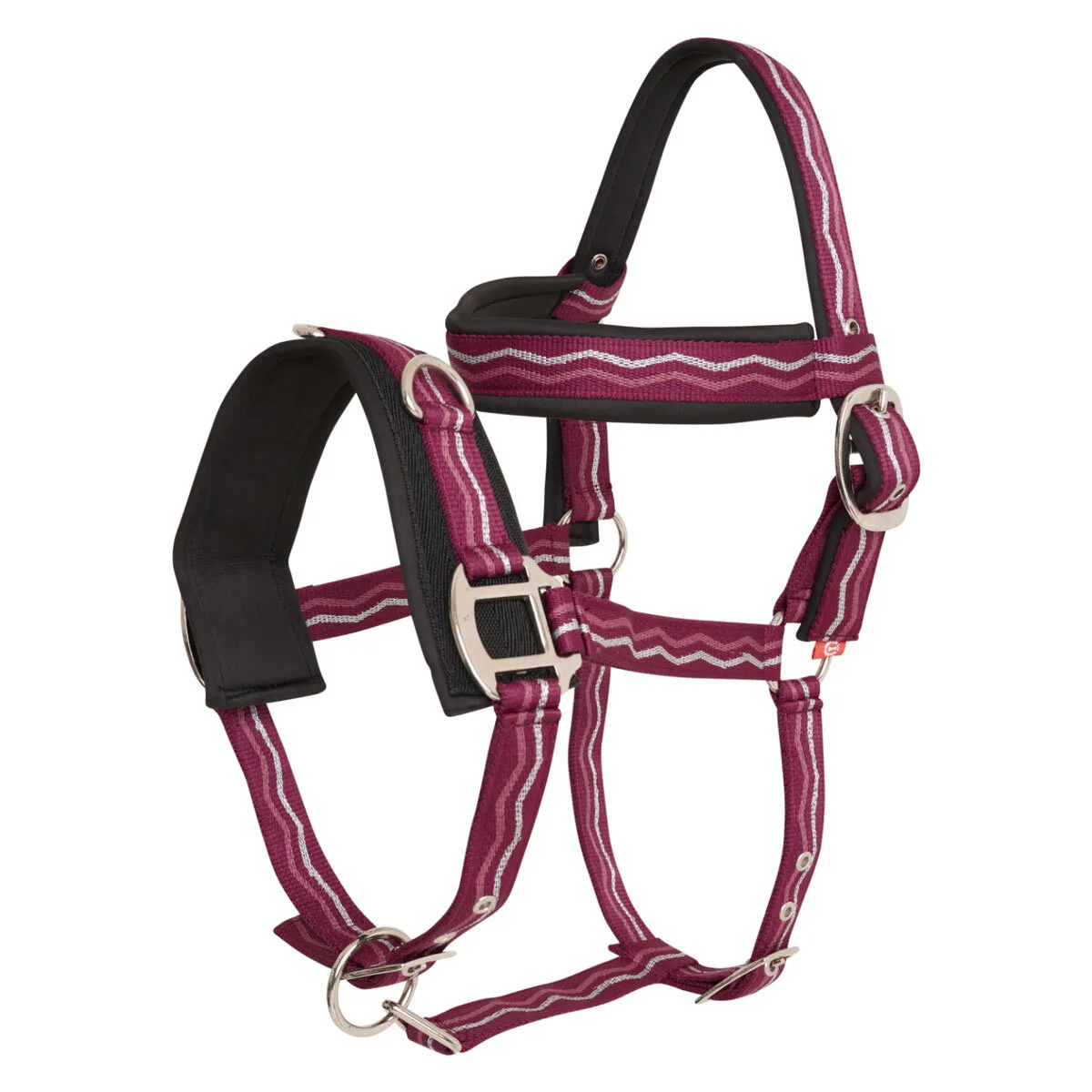 Kappzaum IRH rose-bordeaux-silver Cob - Imperial Riding - FashionsVida