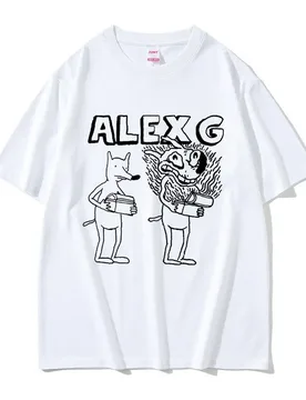 Singer Alex G Print T-shirt Male Summer Casual Tees Short Sleeve Men Women Fashion Funny Oversized Tshirt Unisex Vintage T Shirt - Aliexpress - FashionsVida