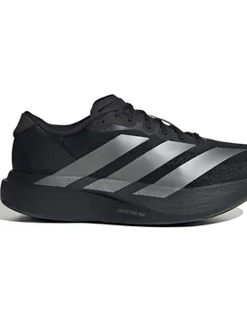 Adizero Evo Sl Running Shoes Core Black / Iron Metallic / Grey Four UK 9.5 Men - Adidas - FashionsVida