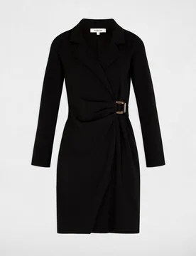 Morgan - Vestido corto con hebilla - Morgan - FashionsVida