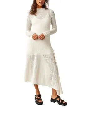 Womens Ivory Angel Wings Maxi Dress - Female - Off-White - Medium - Free People - FashionsVida