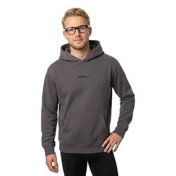 Felpa Con Cappuccio Micro Logo Dark Pebble Grey 2XL