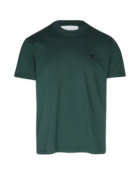 T-Shirt dunkelgrün M Herren - AMI PARIS - FashionsVida