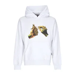 Felpa Cappuccio Uomo Dominet Hoodie White
