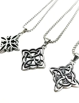 D Celtic Cross Pendant Necklace, Stainless Steel Eternal Knot Infinity Love Symbol, Detailed Men Women Fashion Jewelry Gift - Aliexpress - FashionsVida