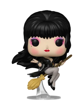 POP! Icons - Elvira: Mistress of the Dark #93 Elvira on Broom - Funko - FashionsVida