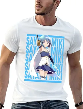 Madoka Tees Magica Anime Sayaka Miki T-Shirt fashion shirts man clothes tshirts for men - Aliexpress - FashionsVida