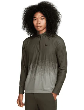 Golf Layer DF ADV Tour 1/2-Zip, oliv s - Nike - FashionsVida
