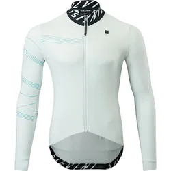Maglia A Maniche Lunghe Varano Light Blue / Black