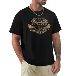 Demon Good A.Z. FELL & CO Omens T-Shirt Casual All Match Short Sleeve T-Shirt