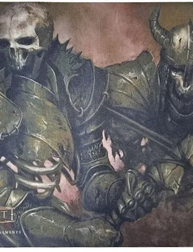 MTG Prerelease Playmat - 2010 Core Set (Drudge Skeletons) - Magic: The Gathering - FashionsVida
