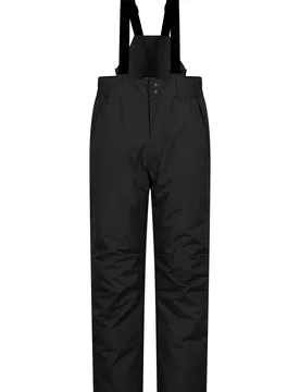Dusk' Mens Short Ski Pants Warm Insulated Snowproof Winter Salopettes Trouser Black - Size Small - Mountain Warehouse - FashionsVida