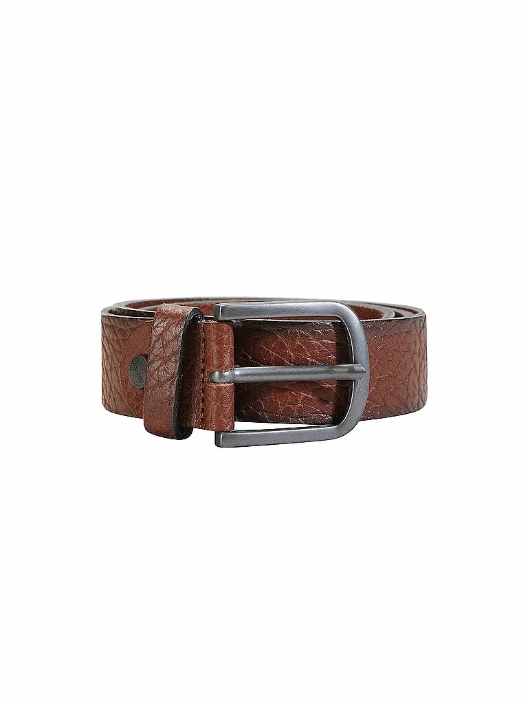 Cinturón de cuero marrón 95 - Vanzetti - FashionsVida