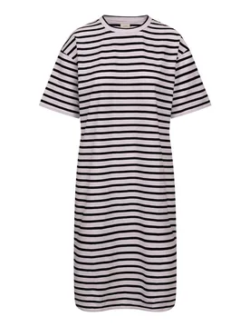 Women's Elayna T-Shirt Dress in Black Size: Small - Black - Size: S - Trespass - FashionsVida