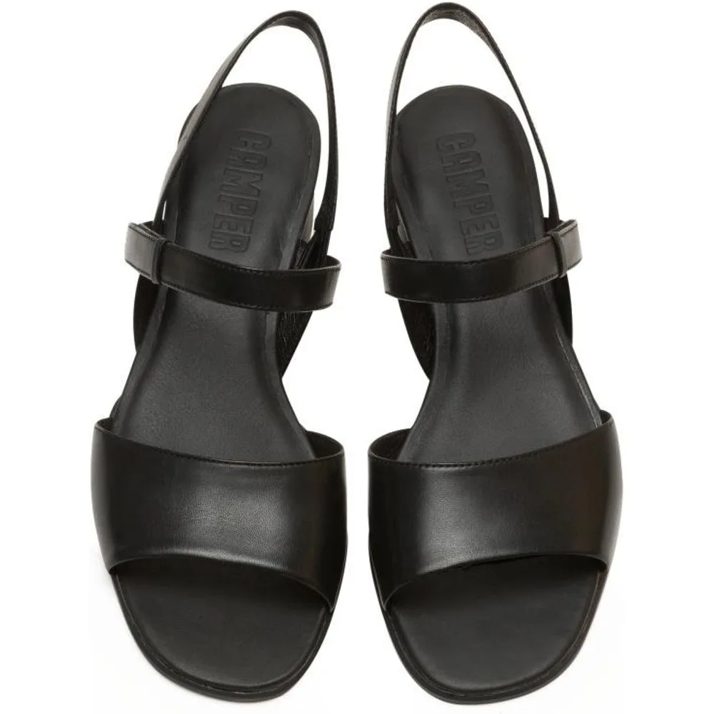 Sandalias de tacón de mujer katie de piel - Camper - FashionsVida
