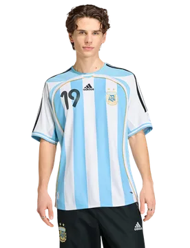 Argentina Men Jerseys/Replicas - White - Size XS - Poly Mesh - White - Size: Extra Small - Adidas - FashionsVida