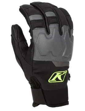 Gants Inversion Pro Gore-tex Infinium™ Windstopper® Castlerock / Fluo Yellow L - KLIM - FashionsVida