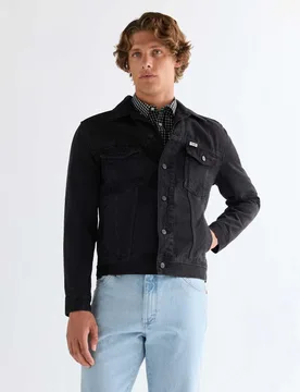 Denim Jacket Blue Denim male - Wrangler - FashionsVida