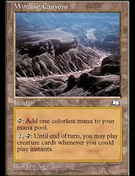 Winding Canyons Weatherlight - Magic: The Gathering - FashionsVida
