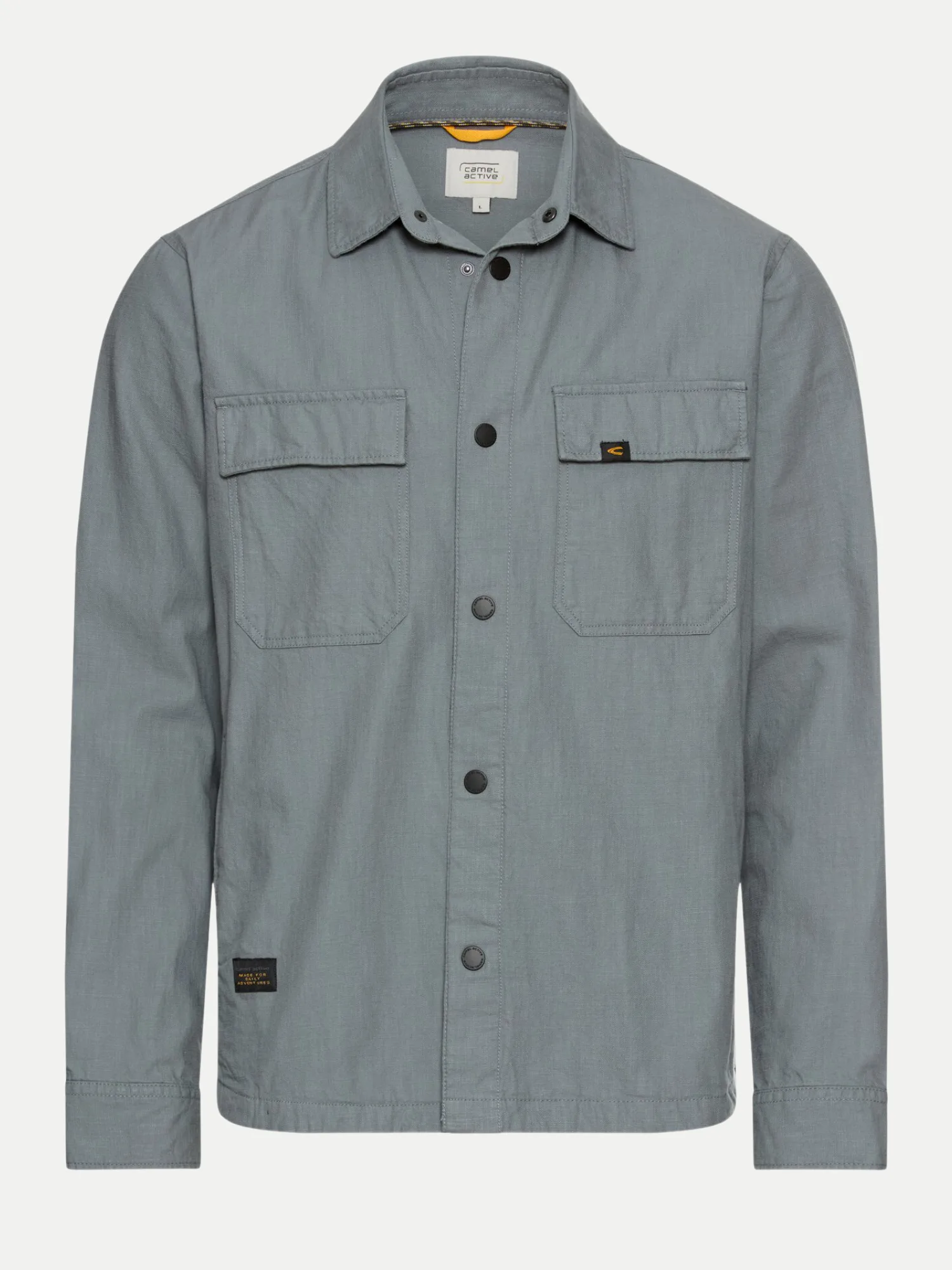 Overshirt mit Taschen Grau L - Camel active - FashionsVida