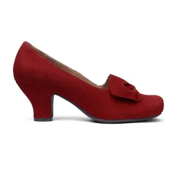 Women's Wide Fit 'Donna' Heels in Red Size: 8 - Red - Size: 8